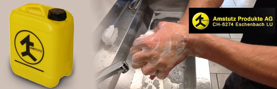 Účinné mytí rukou s kvalitní pastou na ruce od značky Amstutz nebo Koch - čisticí prostředky - ekoGRADO