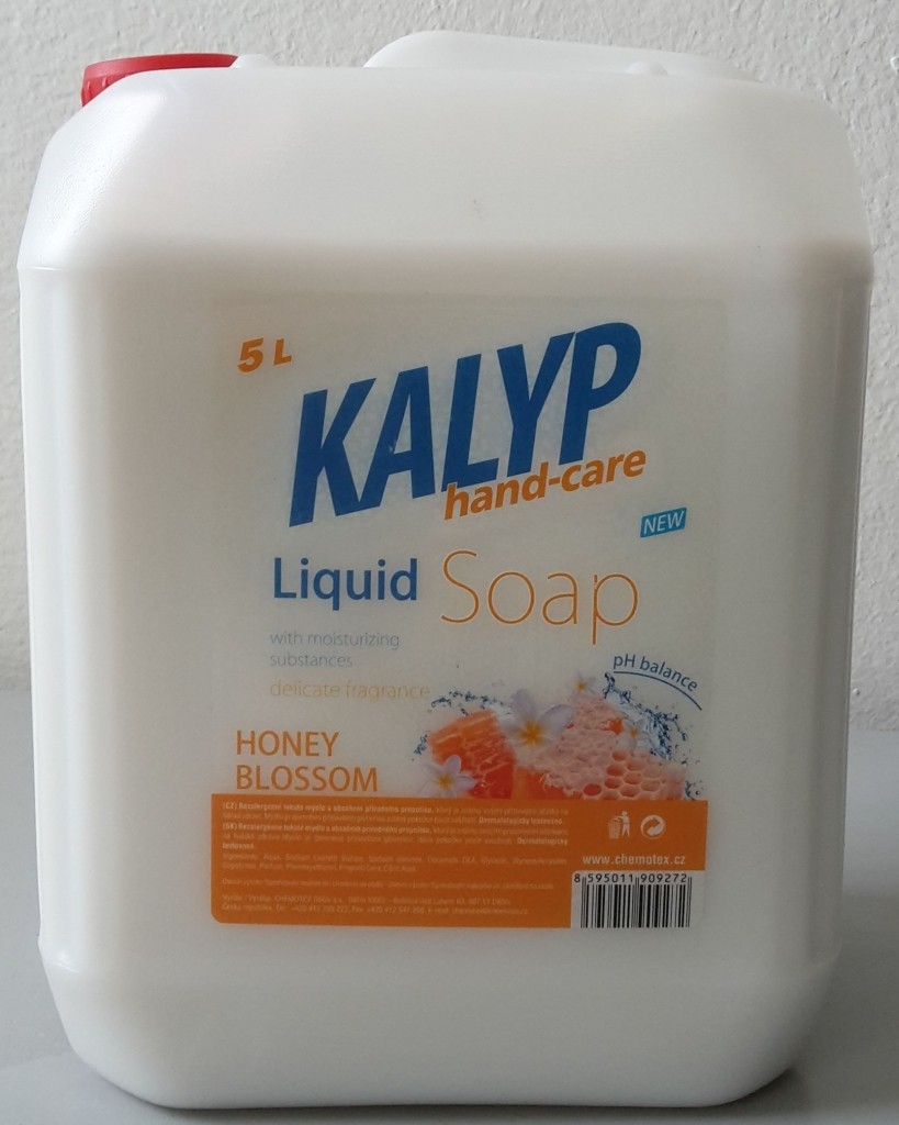 Tekuté mýdlo medové 5 ltr