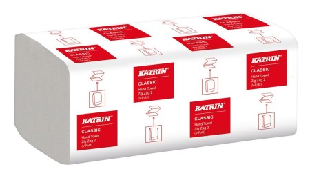 Papírové skládané ručníky Katrin 35298 bílé Handy Pack