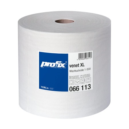 Papírová utěrka PROFIX VENET 40x36cm role bílá 500 útržků